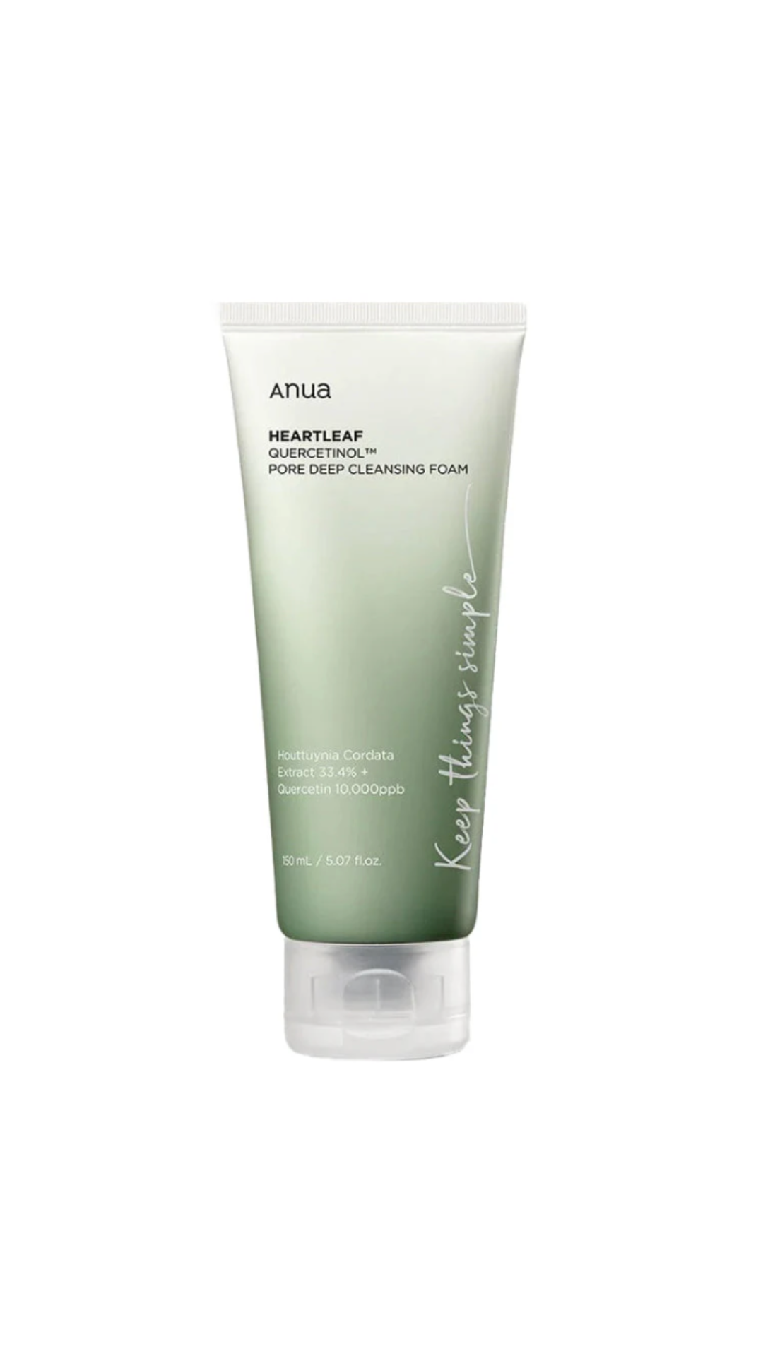 Anua Heartleaf Quercetinol Pore Deep Cleansing Foam