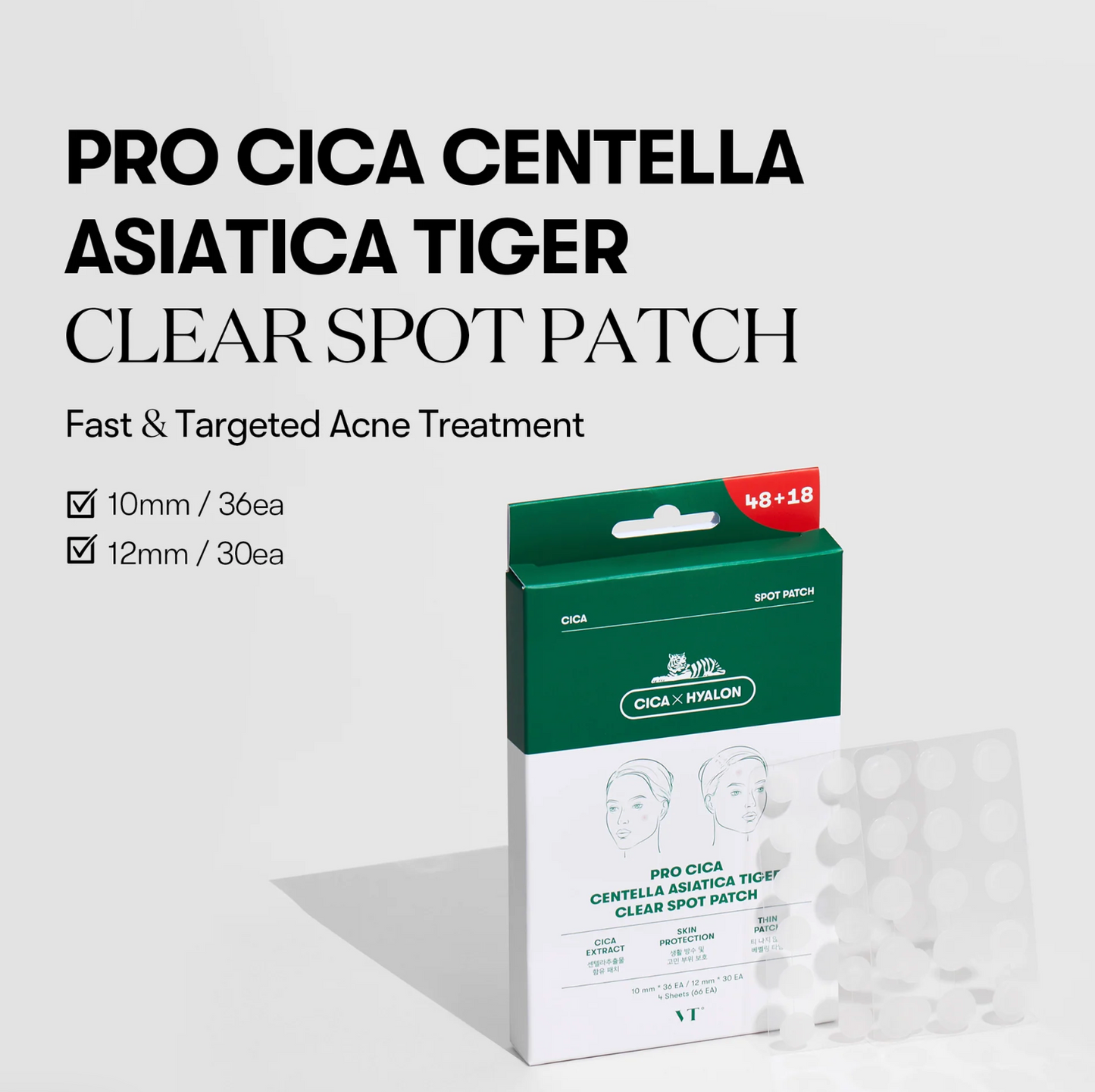 VT Cosmetics CICA Clear Spot Patch