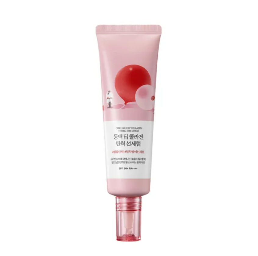 Round Lab Camellia Deep Collagen Firming Sun Serum