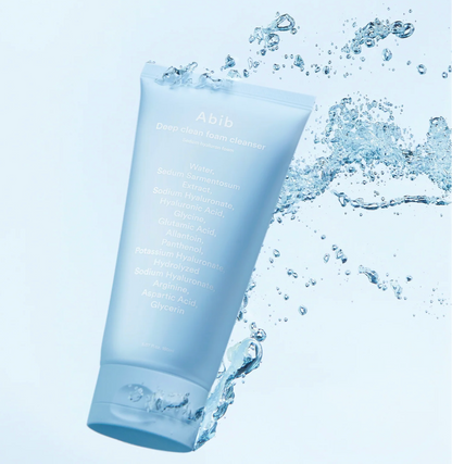 Abib Deep Clean Foam Cleanser Sedum Hyaluron Foam