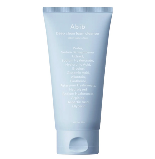 Abib Deep Clean Foam Cleanser Sedum Hyaluron Foam